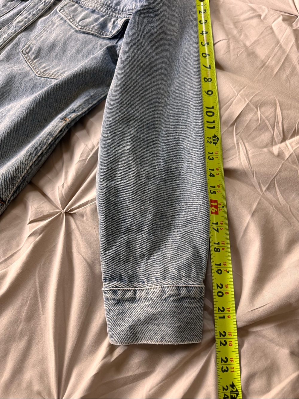 Pistola Mandy Oversized Denim Shacket. Size M. 100% natural fibers. - Picture 11 of 11